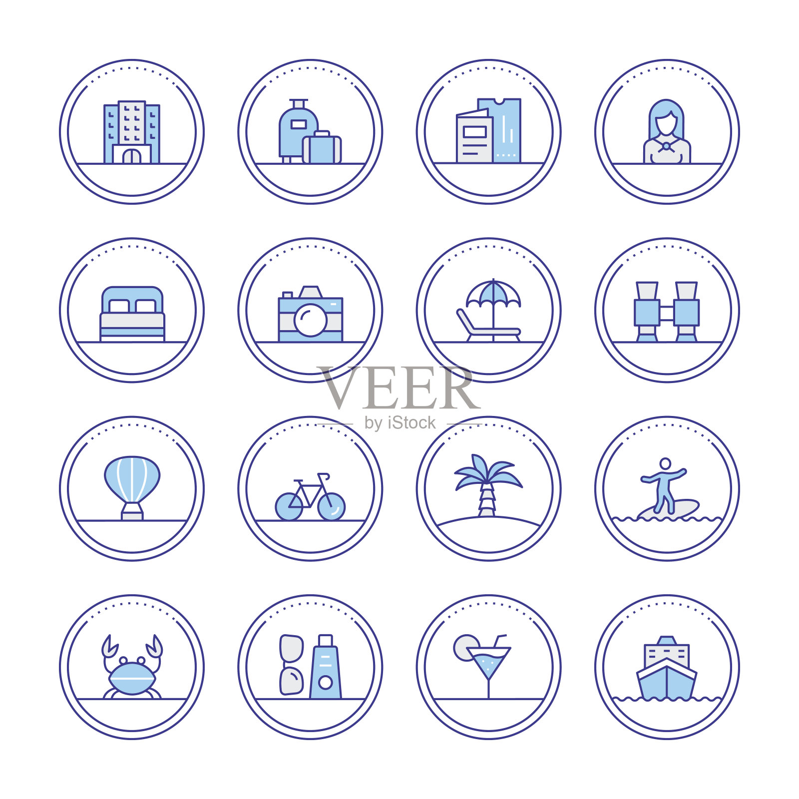 假期和假日图标图标素材