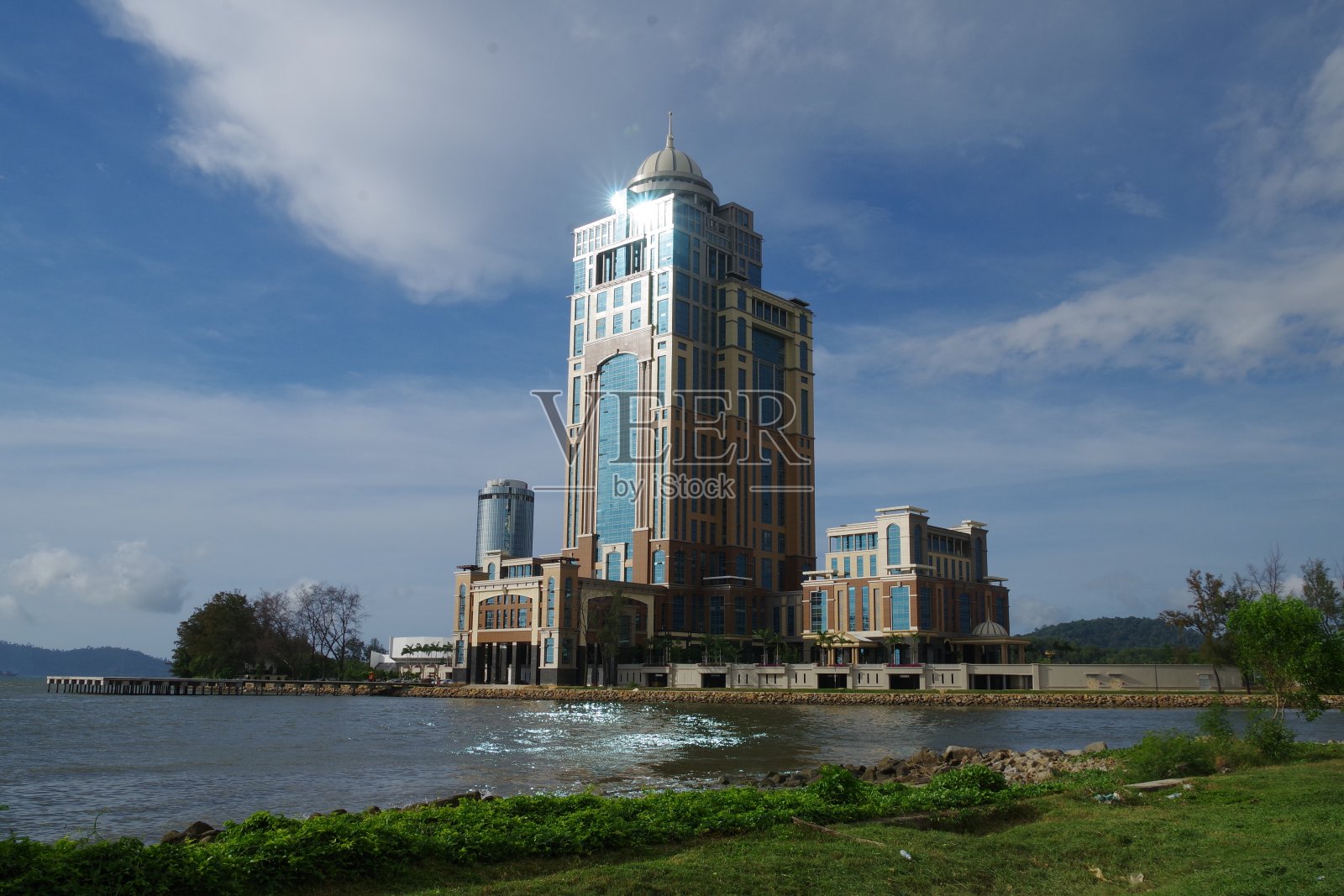 Kinabalu市沙巴的国家中心照片摄影图片