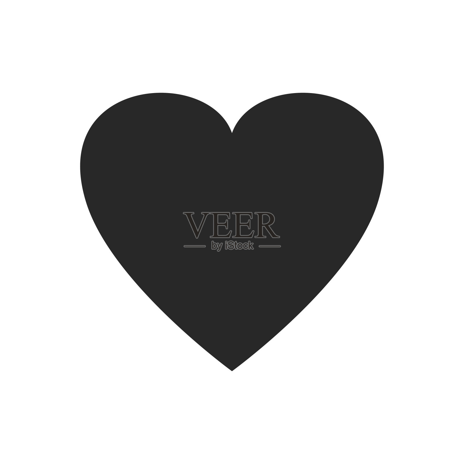 爱情图标矢量插图插画图片素材