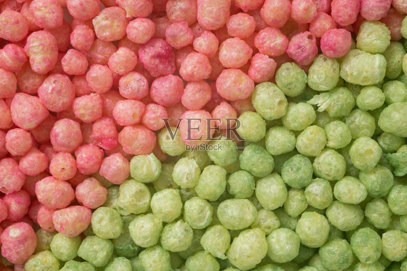 糖果-红色和绿色的泡米照片摄影图片