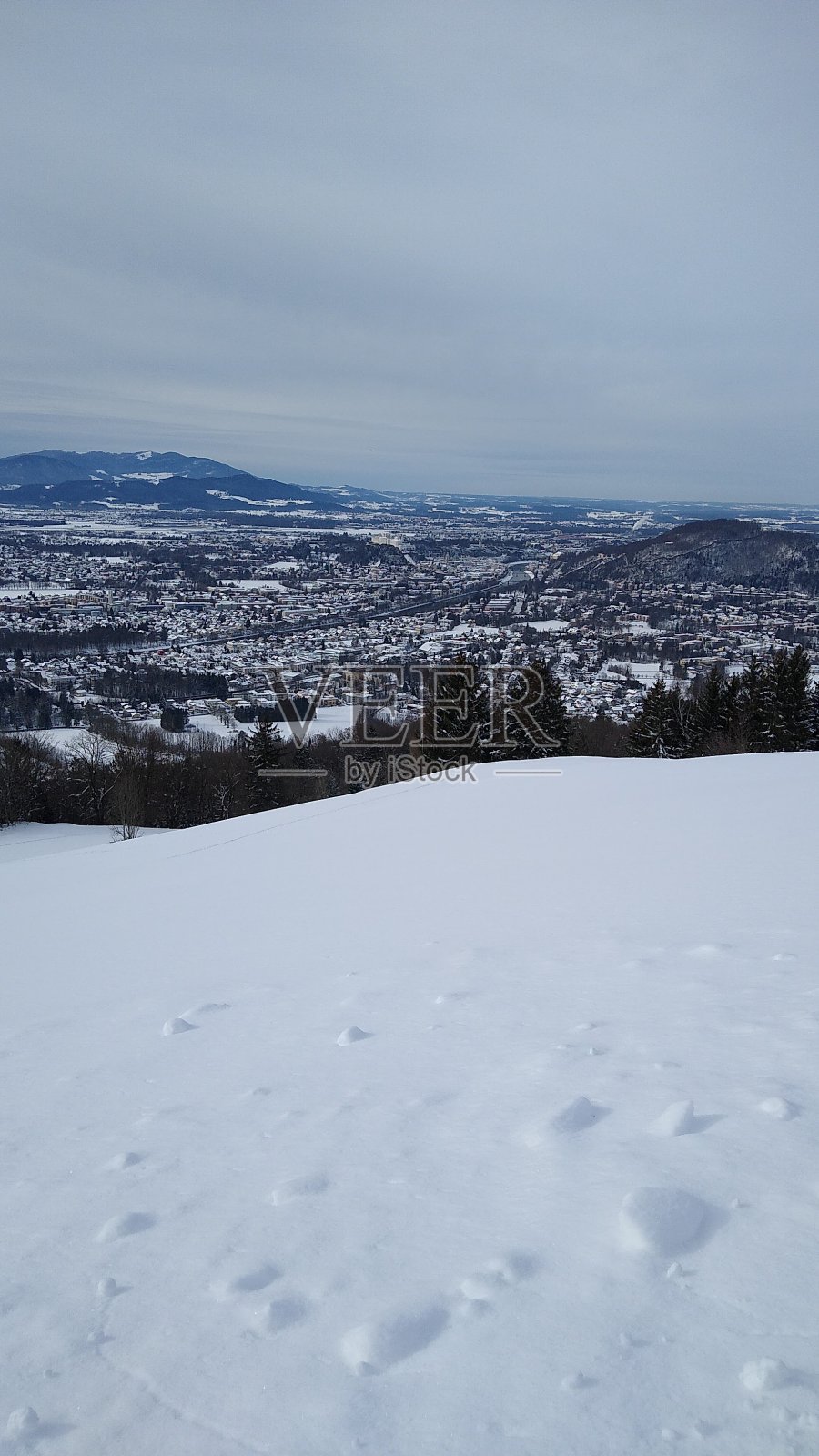 萨尔茨堡城景色照片摄影图片