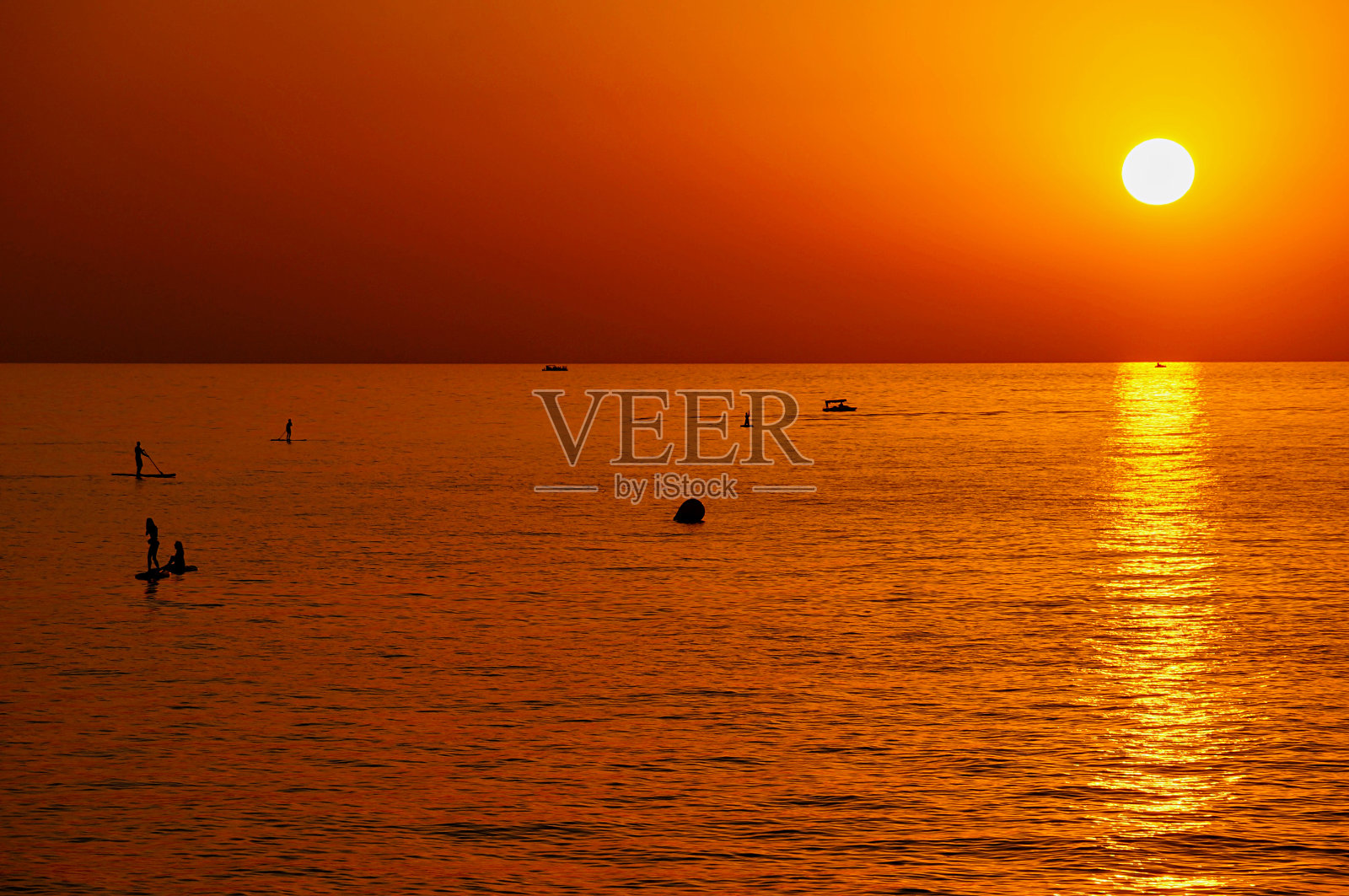 神奇的日落照片摄影图片