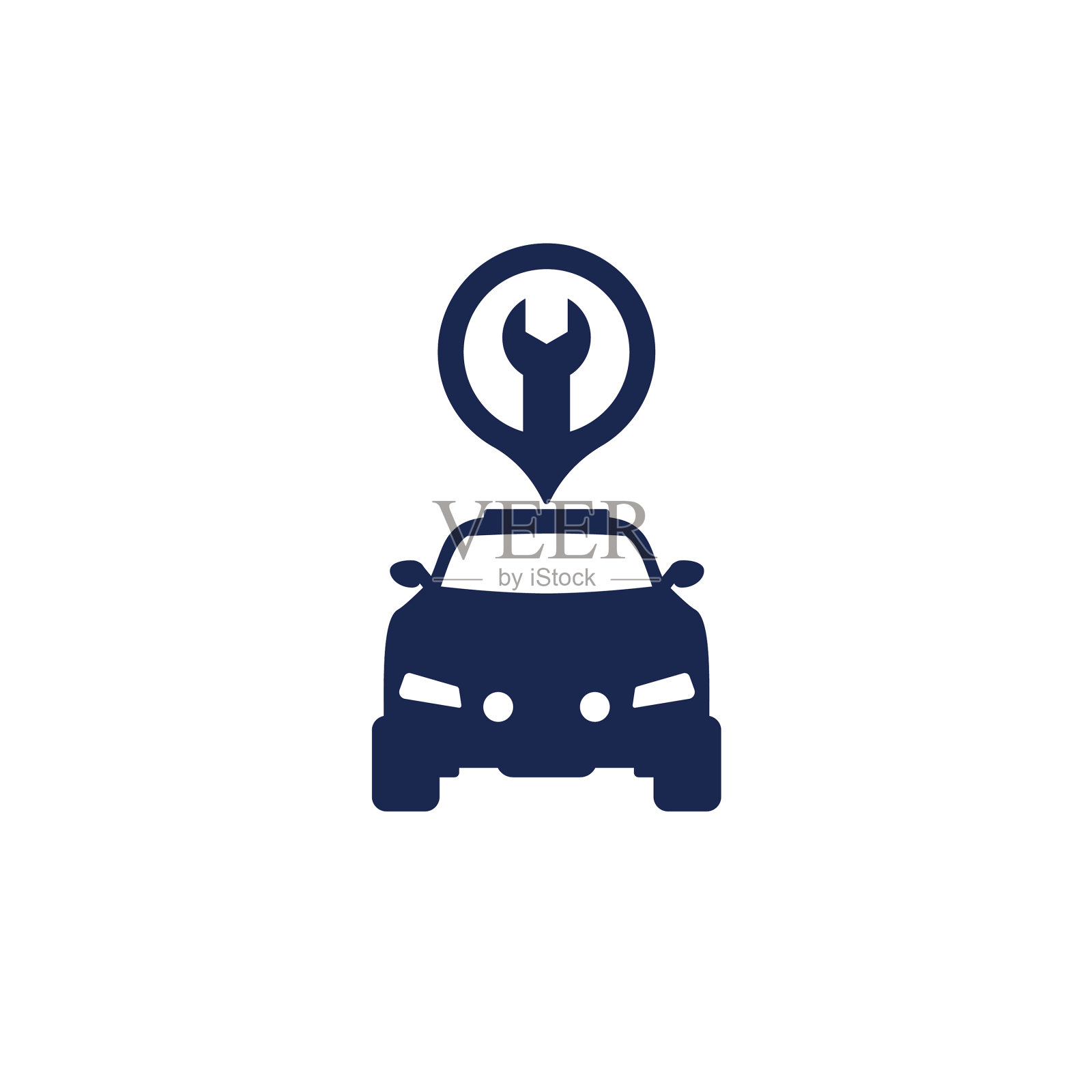 汽车维修图标设计元素图片