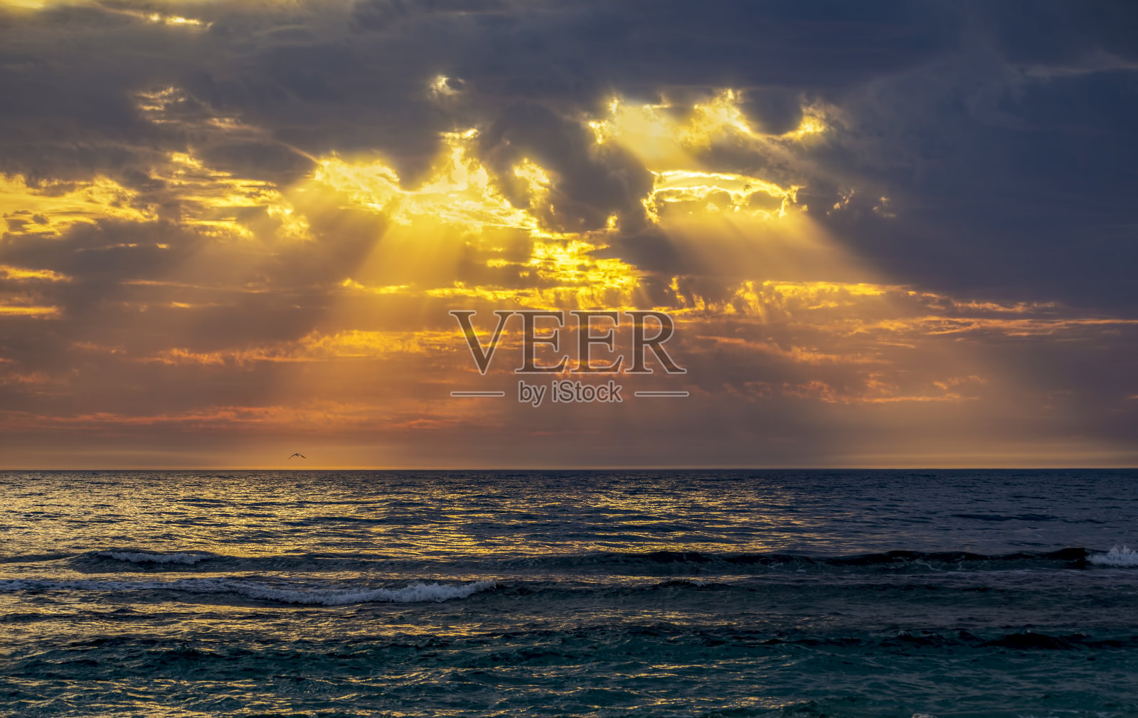 澳大利亚西部珀斯日落海滩照片摄影图片