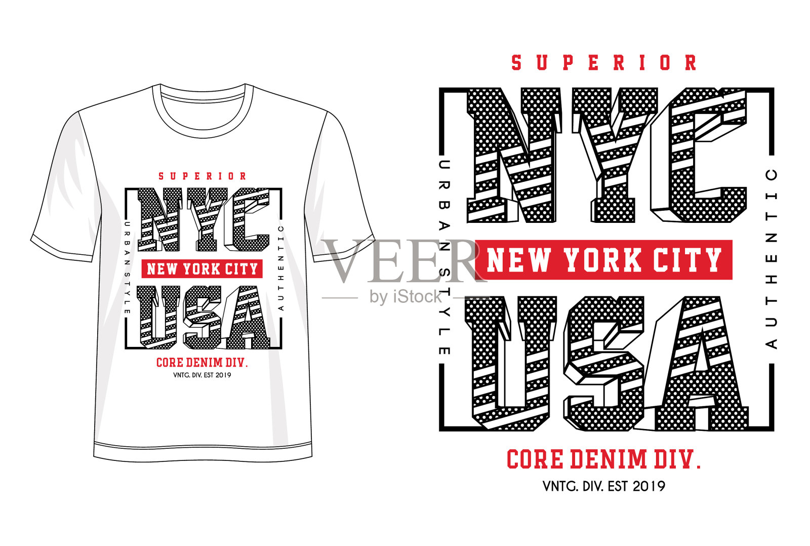 纽约插画图片素材