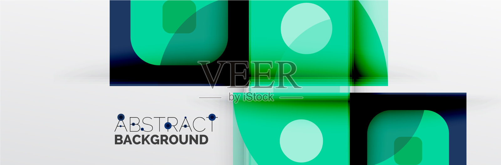 明亮的颜色圆圈抽象圆形的形状和插画图片素材