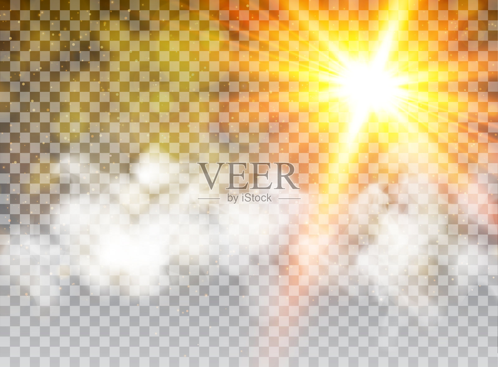 金色的星星孤立在黑色的背景上。效果,眩光,线条,闪光,爆炸,金色的光。矢量插图。集。设计元素图片