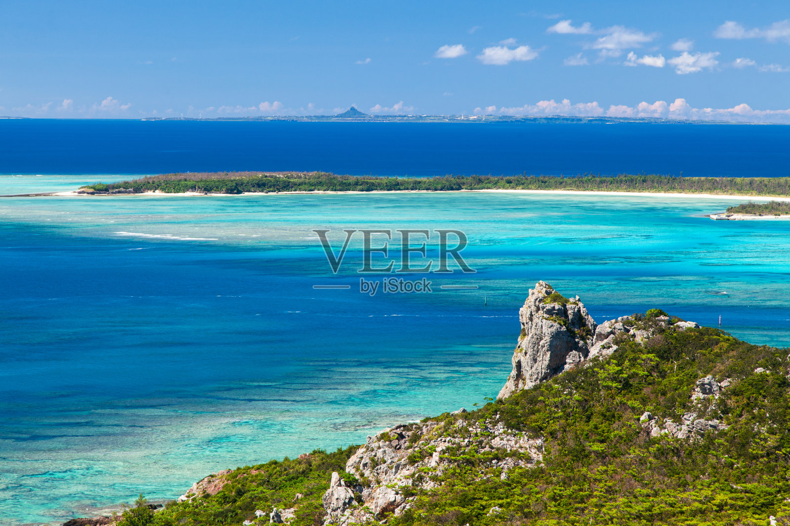 冲绳Izena岛的景色照片摄影图片