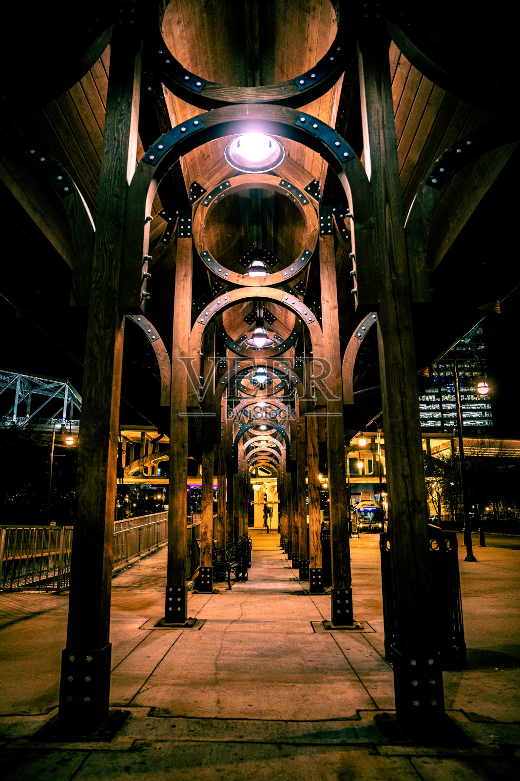 纳什维尔桥下照片摄影图片