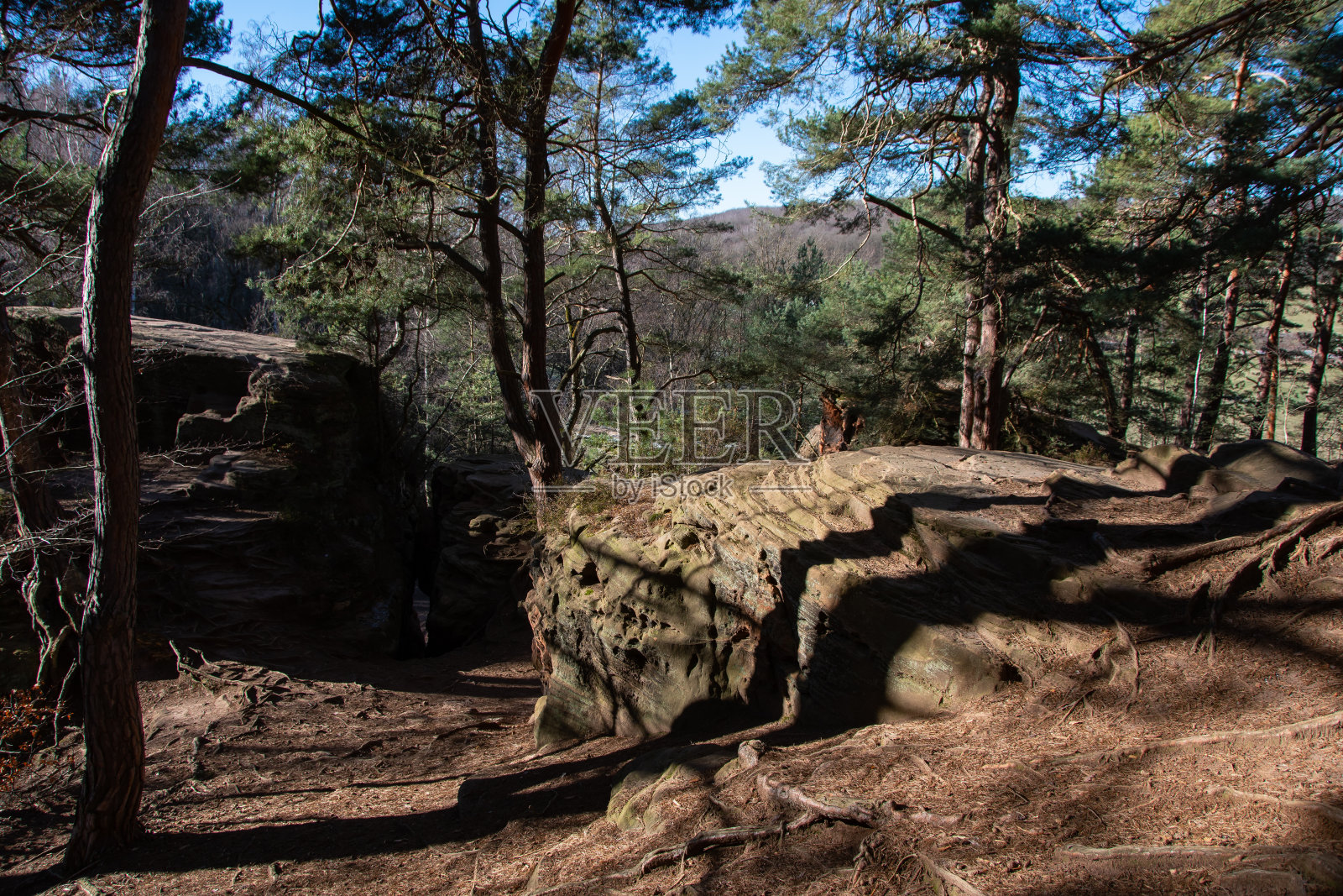 艾费尔卡兹维卡泽斯坦周围美丽的风景照片摄影图片