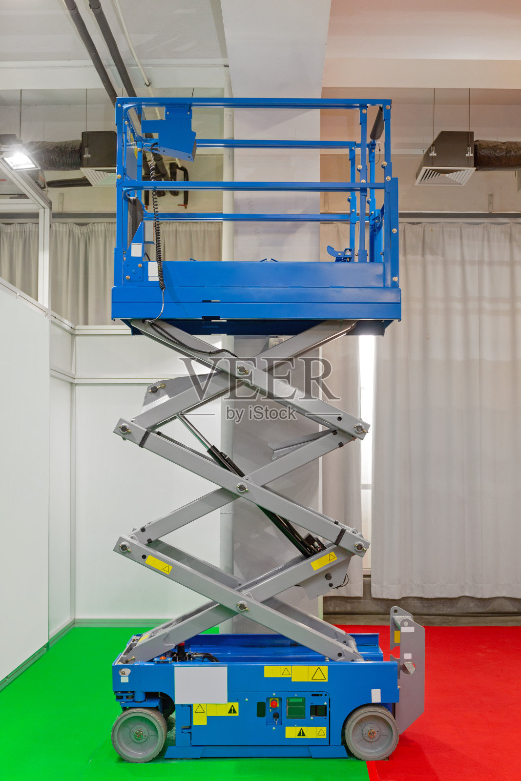 剪刀升降机车辆照片摄影图片