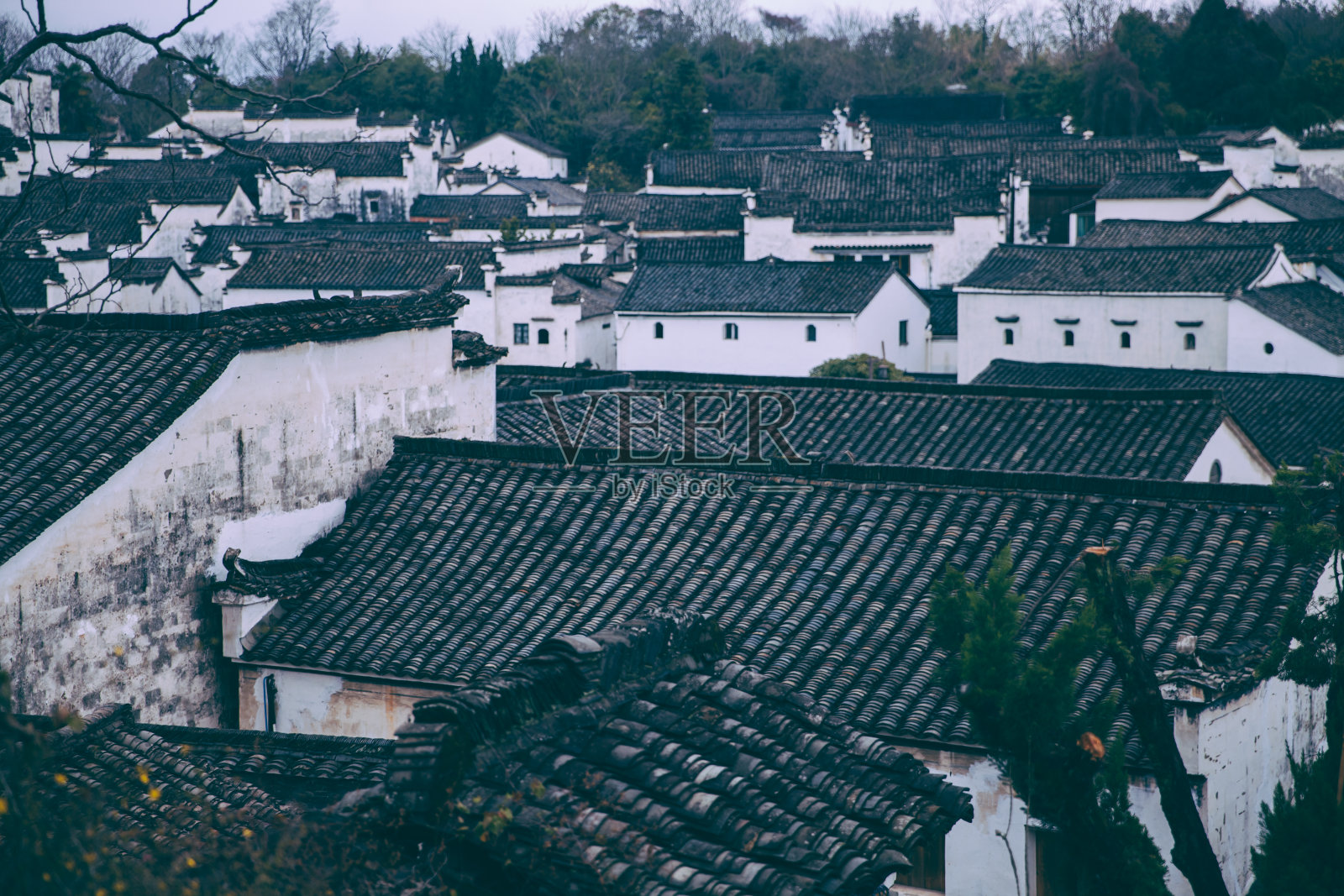 中国浙江,诸葛古镇照片摄影图片