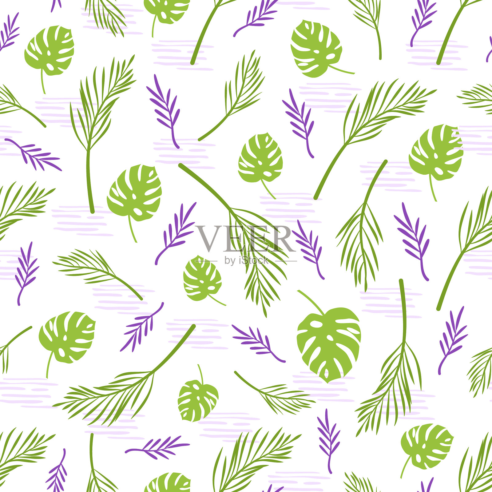 母亲和童年的无缝模式插画图片素材