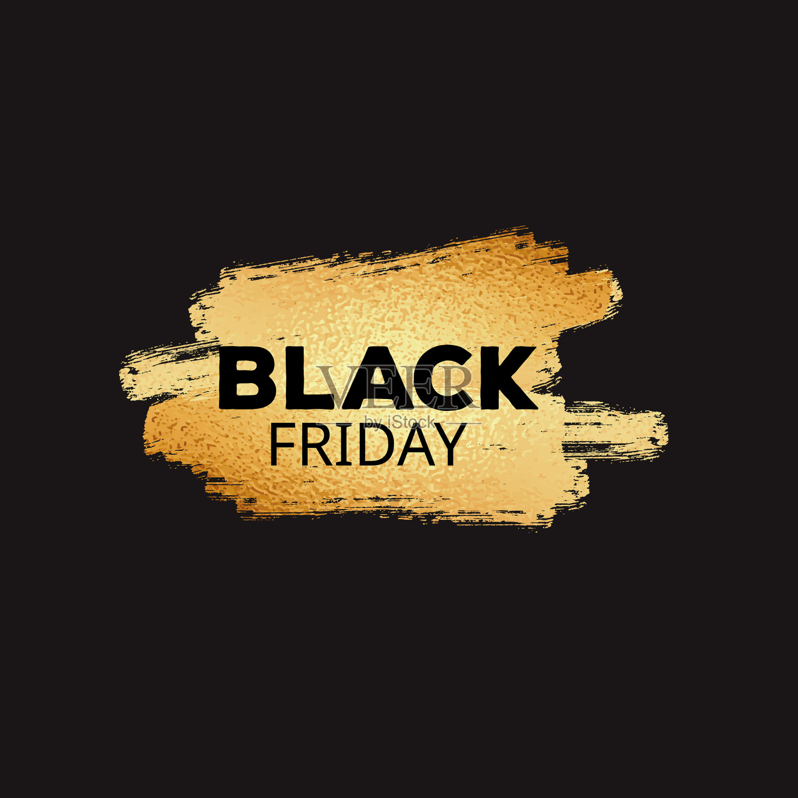 带有渐变设计的黑色星期五概念设计元素图片