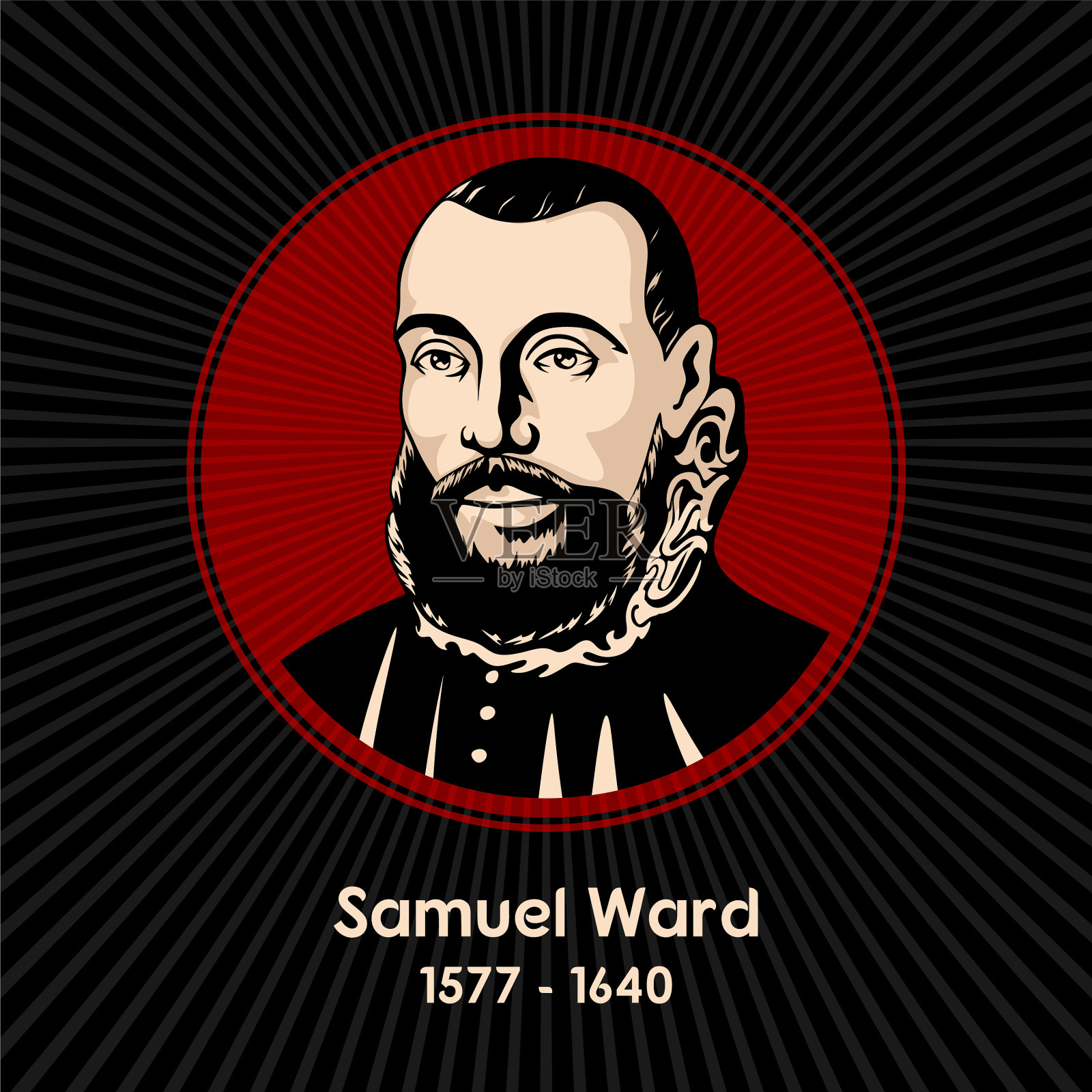 塞缪尔·沃德插画图片素材