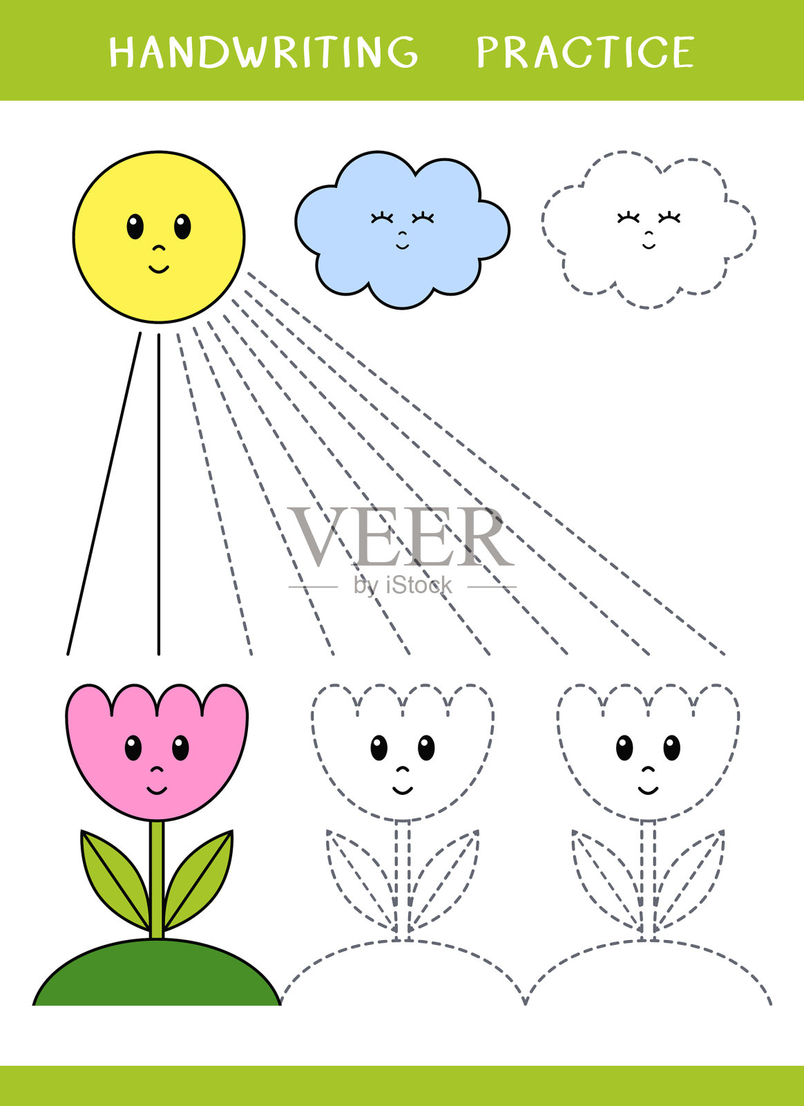 笔迹38插画图片素材