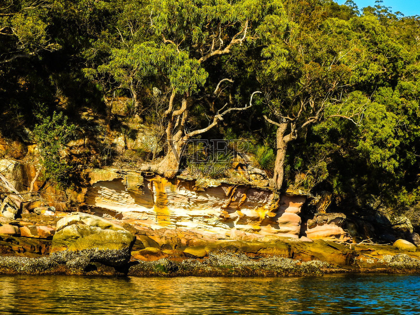 Hawkesbury河。、新南威尔士、澳大利亚照片摄影图片