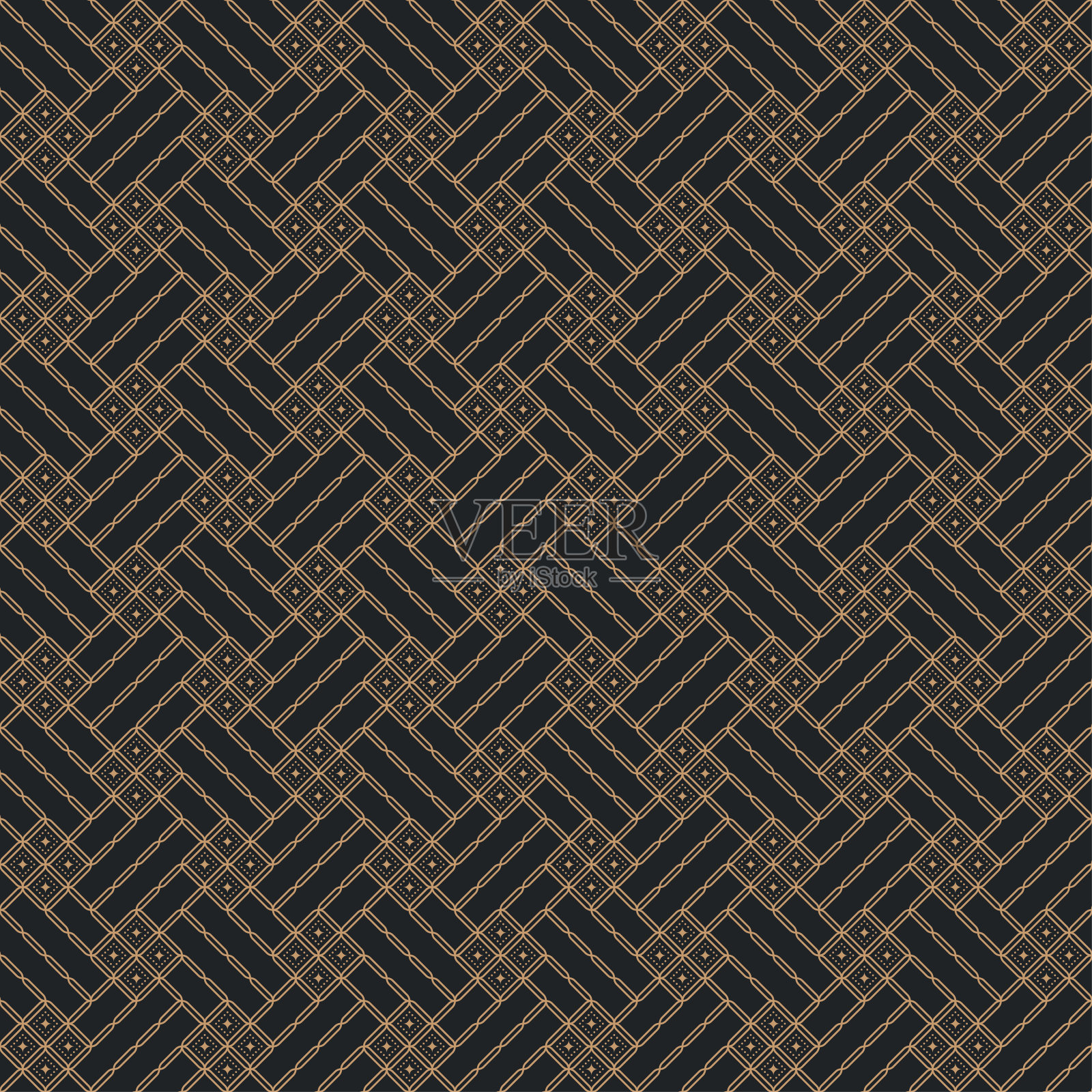 无缝的几何图案插画图片素材