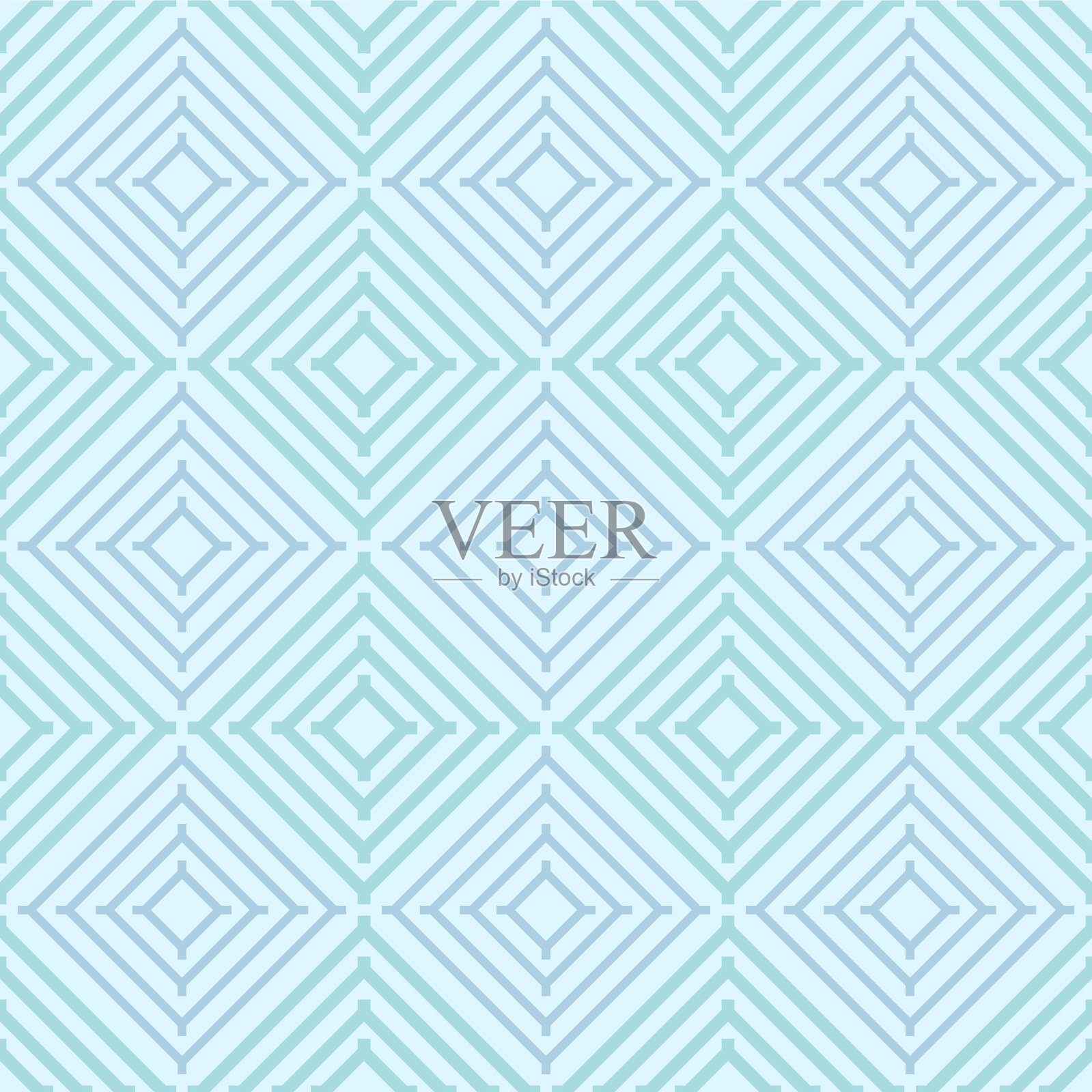 日本钻石方形马赛克矢量无缝模式插画图片素材