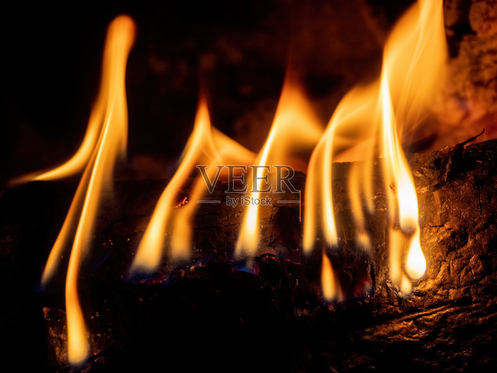 火焰火焰纹理背景照片摄影图片