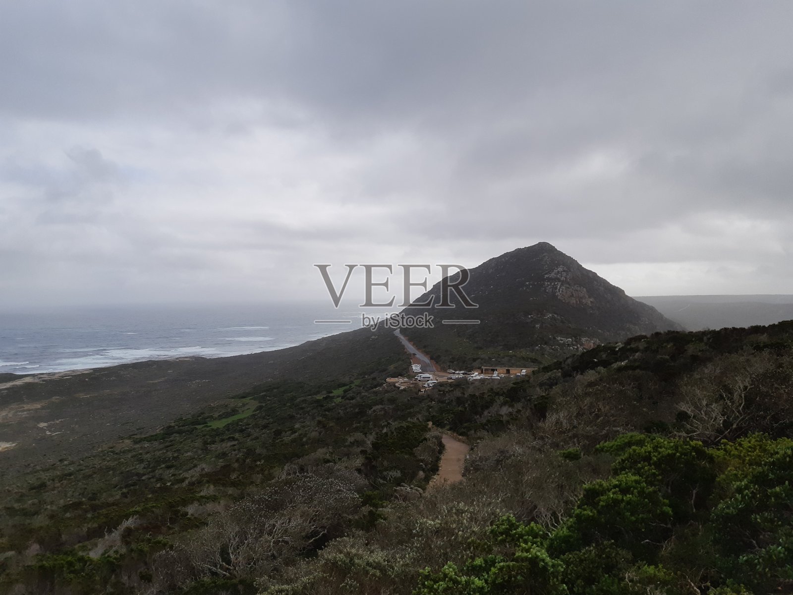 悬崖上的海景照片摄影图片