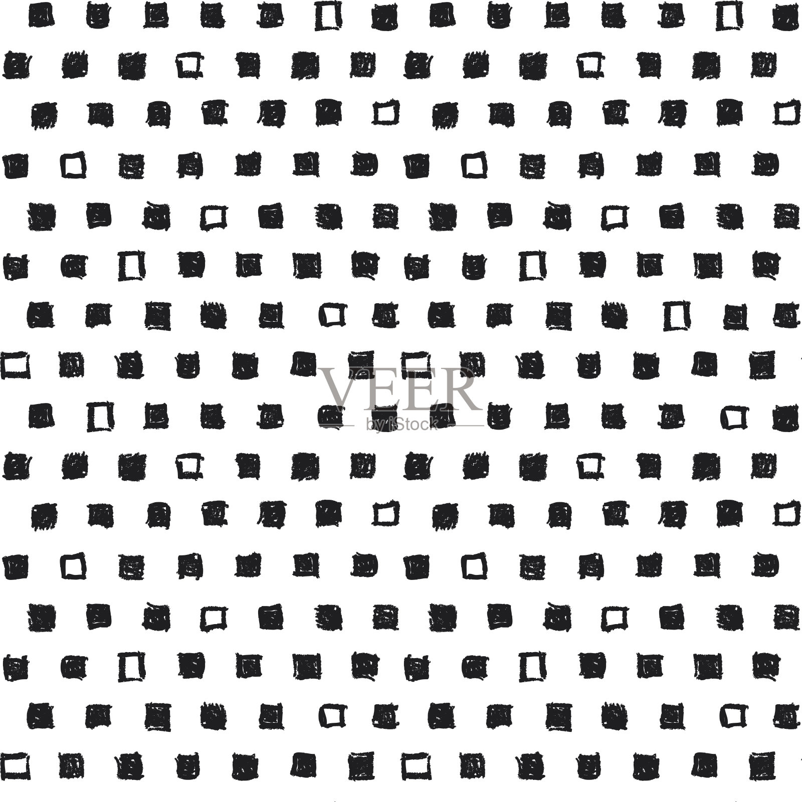 无缝的方格图案插画图片素材