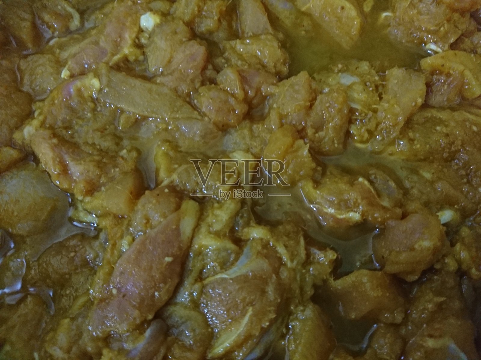 卤汁鸡块照片摄影图片