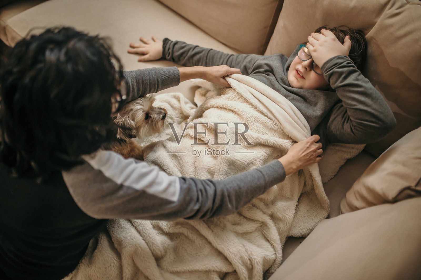 流感照片摄影图片