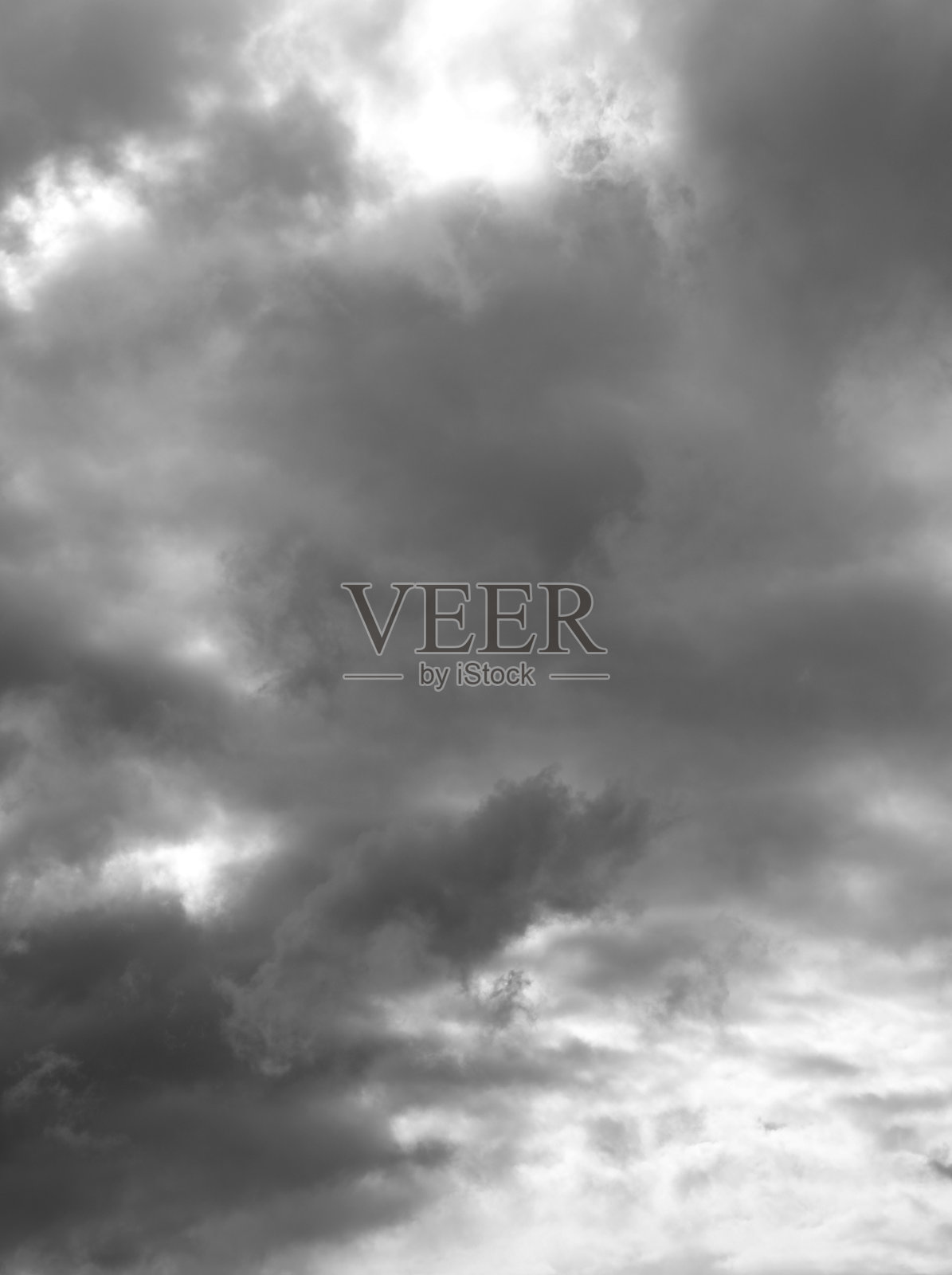 灰色的乌云照片摄影图片