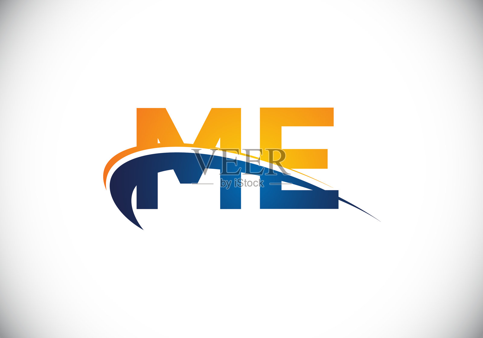 M e字母符号符号首字母M e标志插画图片素材