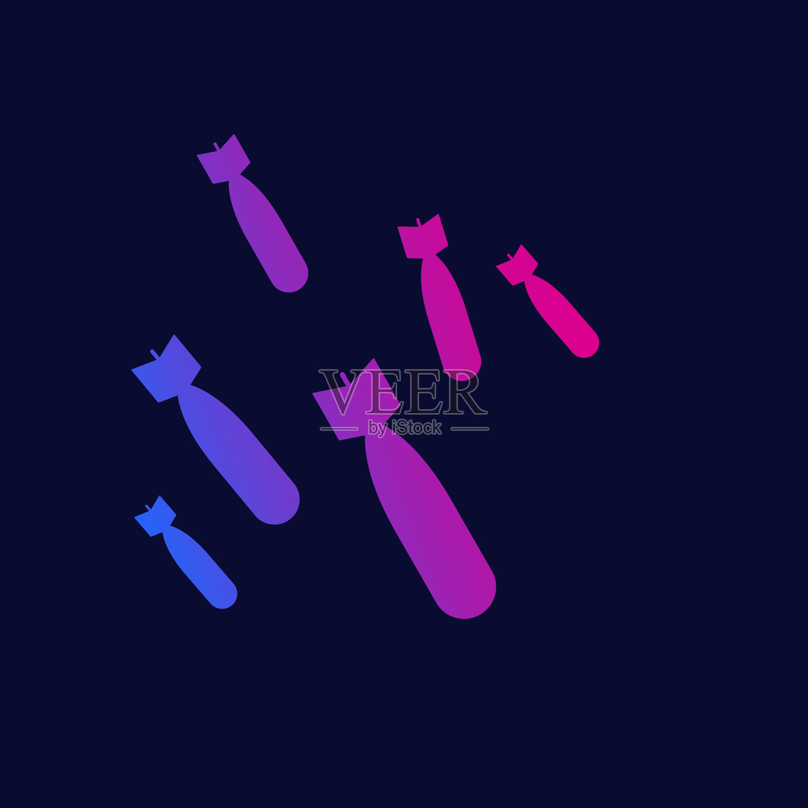 轰炸,炸弹,矢量图插画图片素材