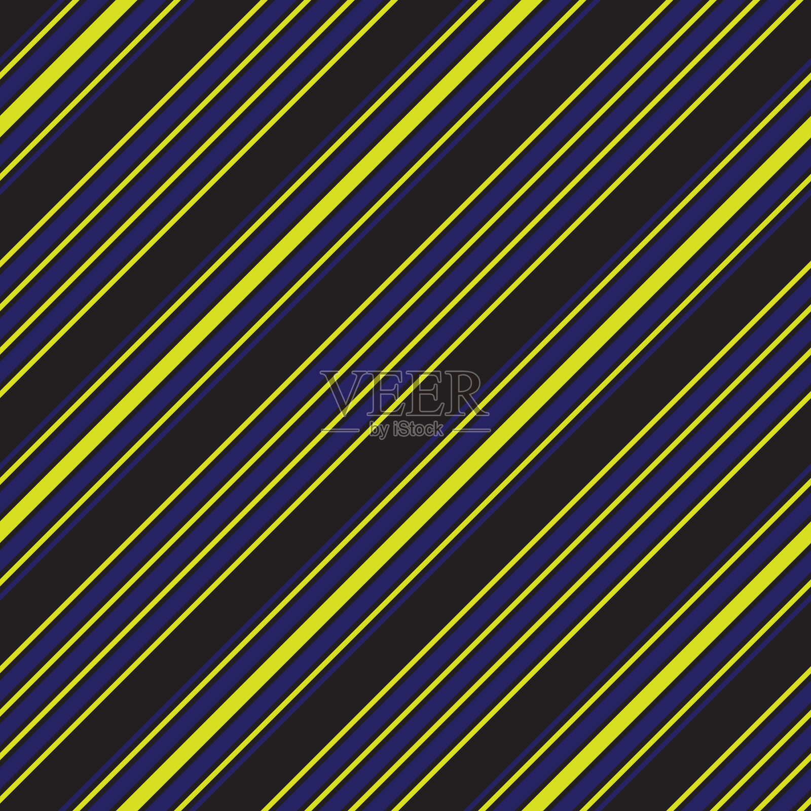 黄色条纹无缝图案背景中插画图片素材