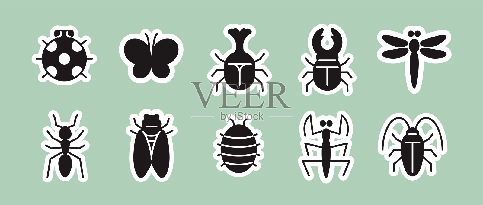 10图标集插画图片素材