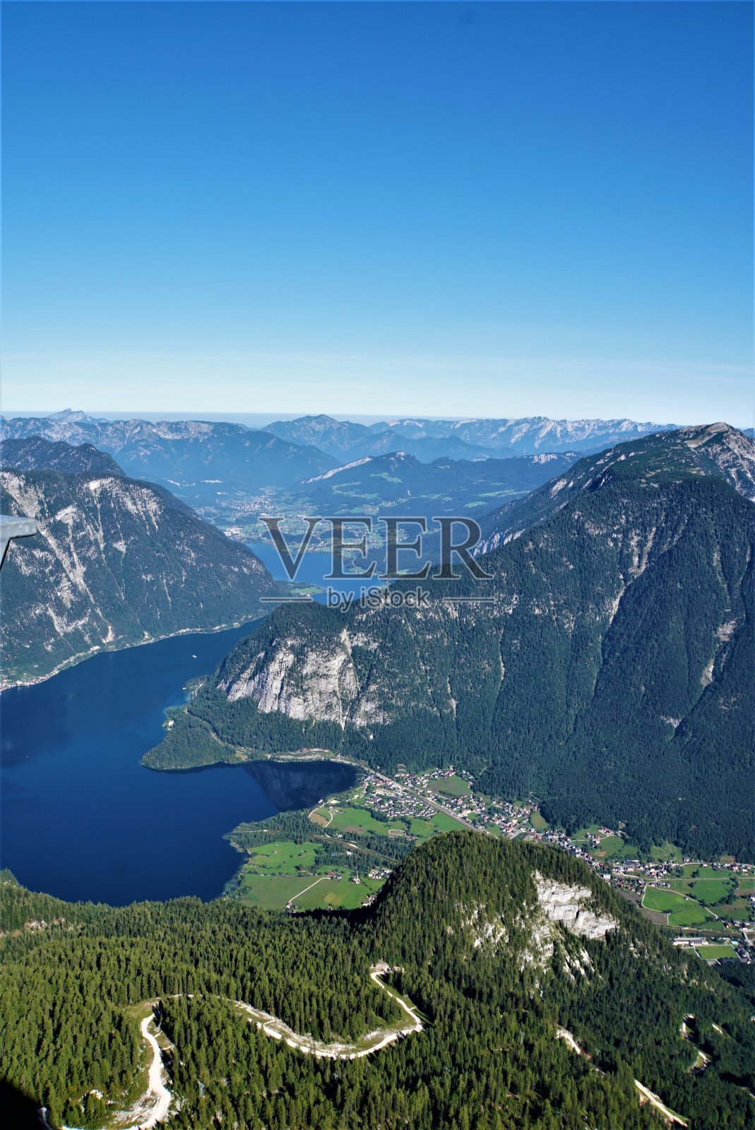 从五指看,Dachstein-Krippenstein。照片摄影图片