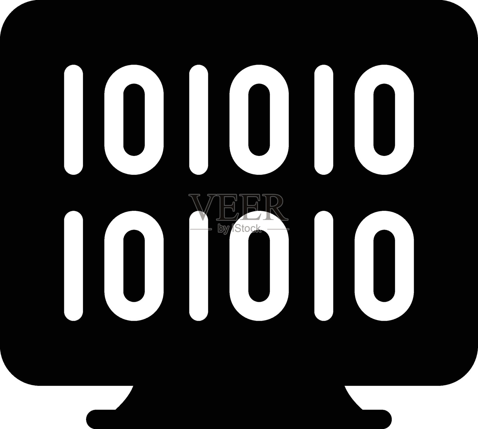 二进制插画图片素材