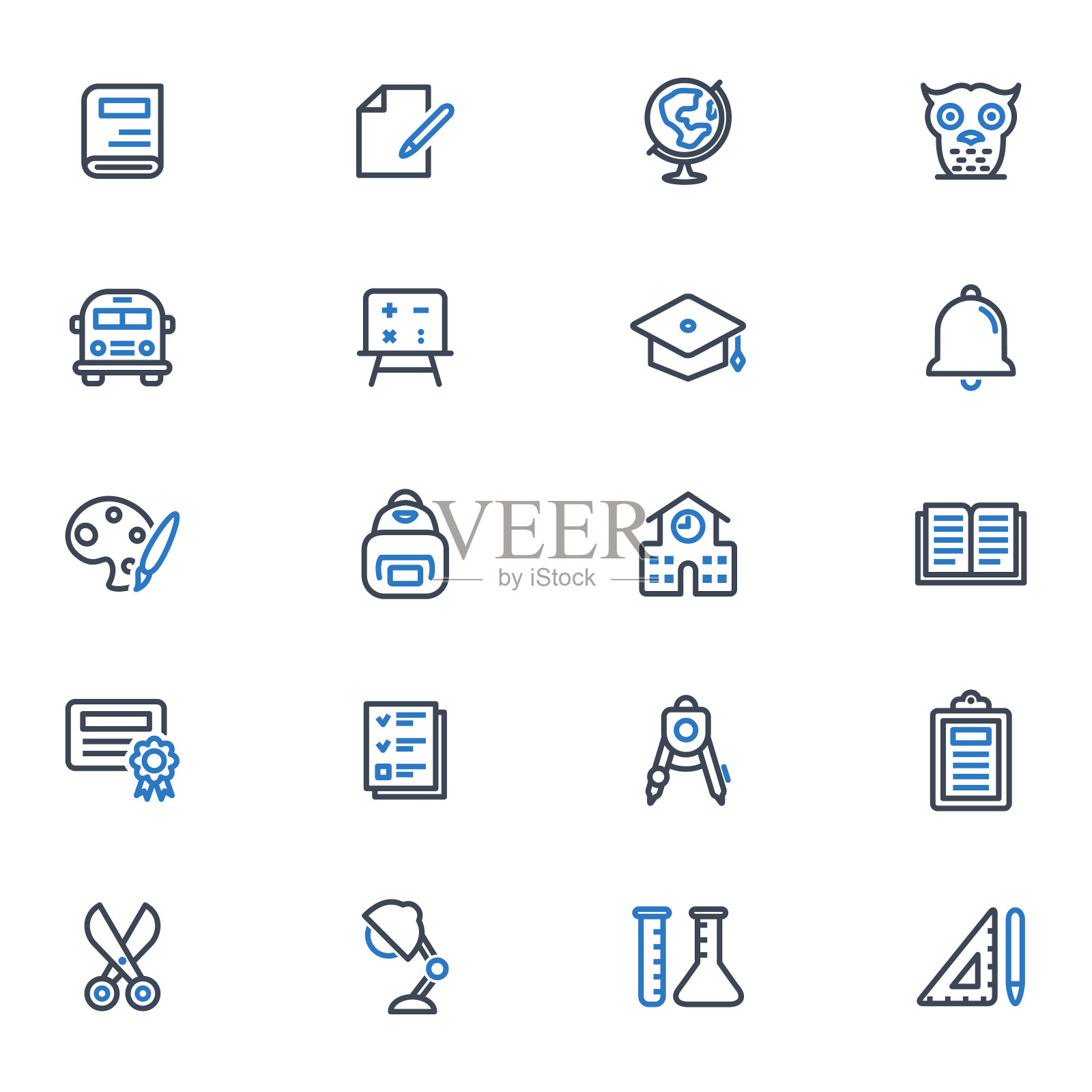 教育的图标图标素材