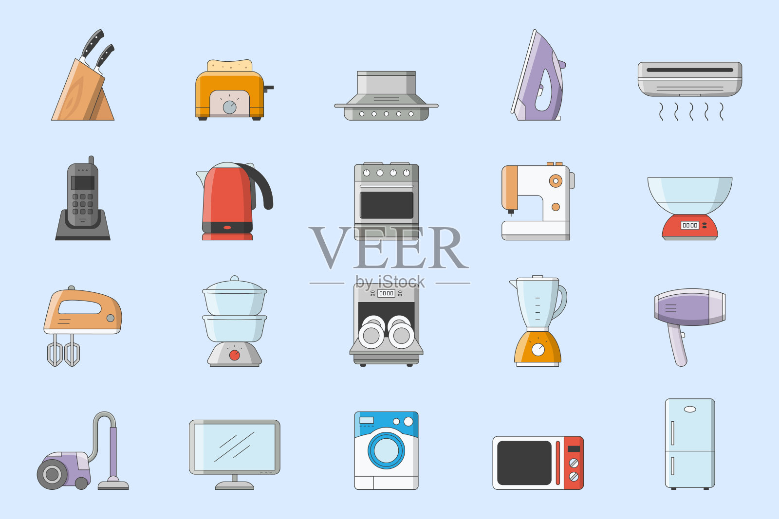 家用机器图标集04-02图标素材