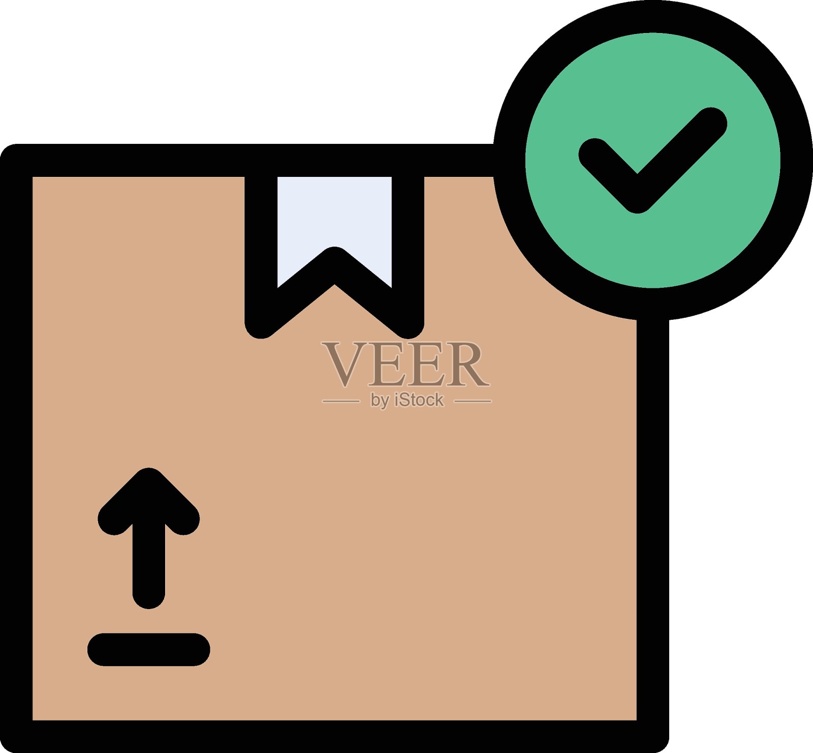 包裹插画图片素材