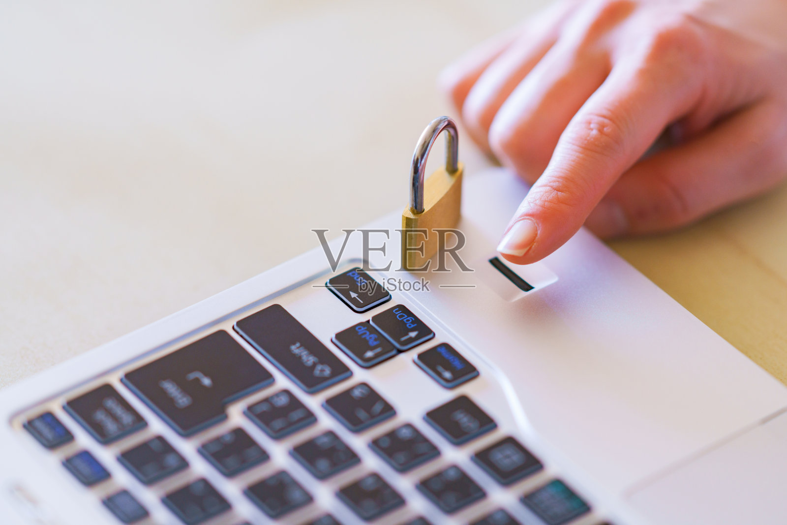 生物识别认证智能登录照片摄影图片