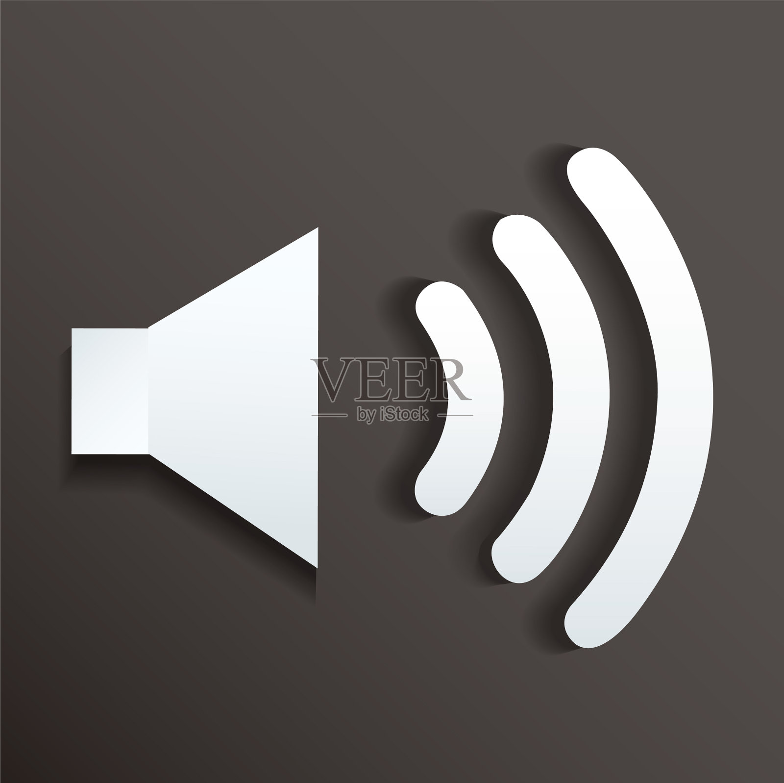 声音图标插画图片素材