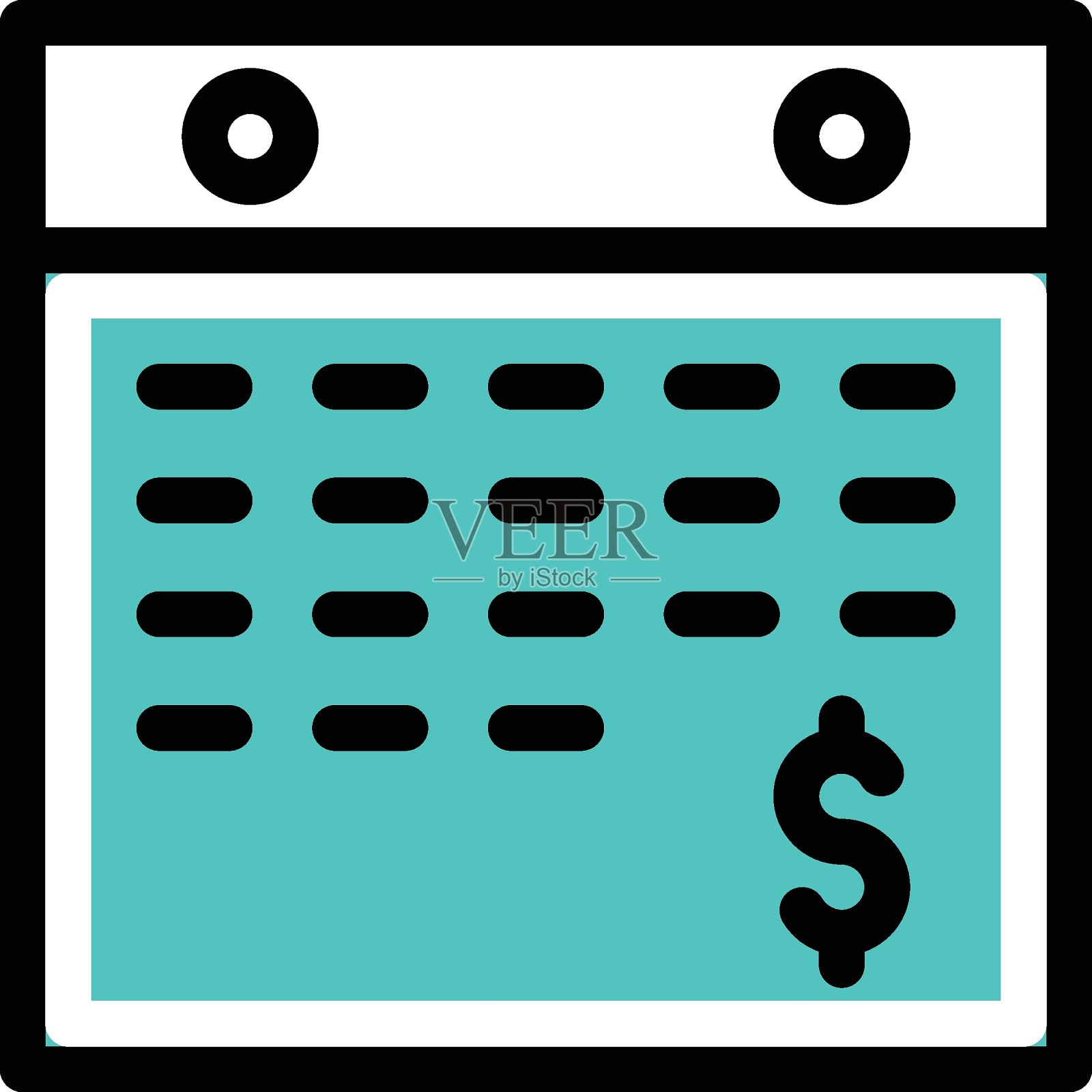 日历插画图片素材