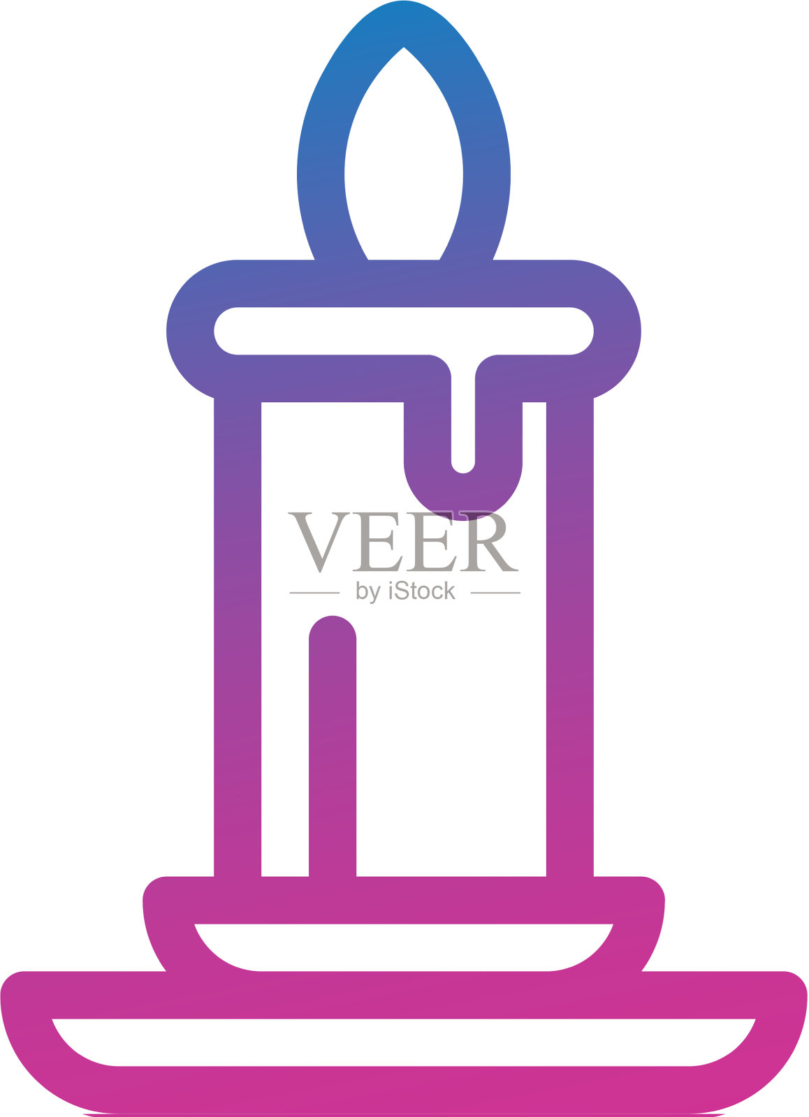 蜡烛图标图标素材