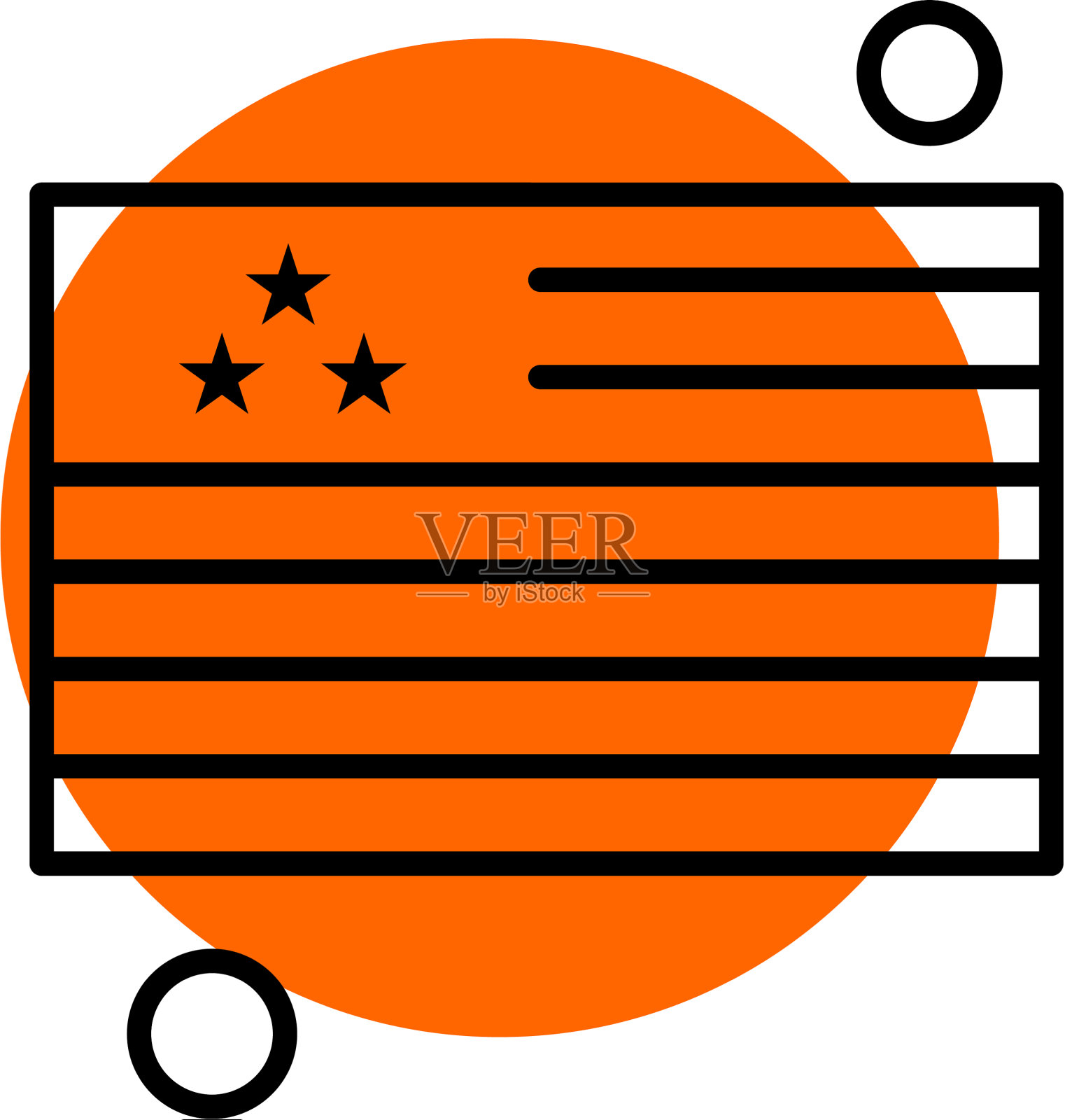 国旗图标插画图片素材