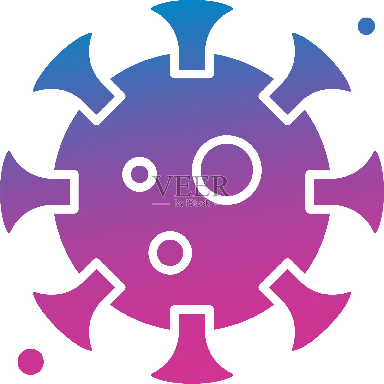 冠状病毒图标图标素材