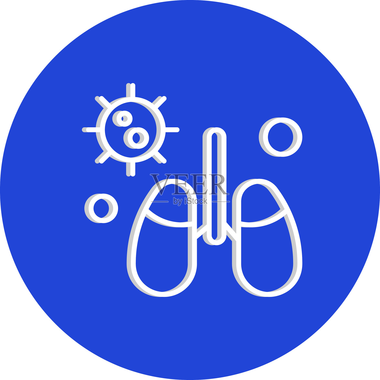 肾脏的图标插画图片素材