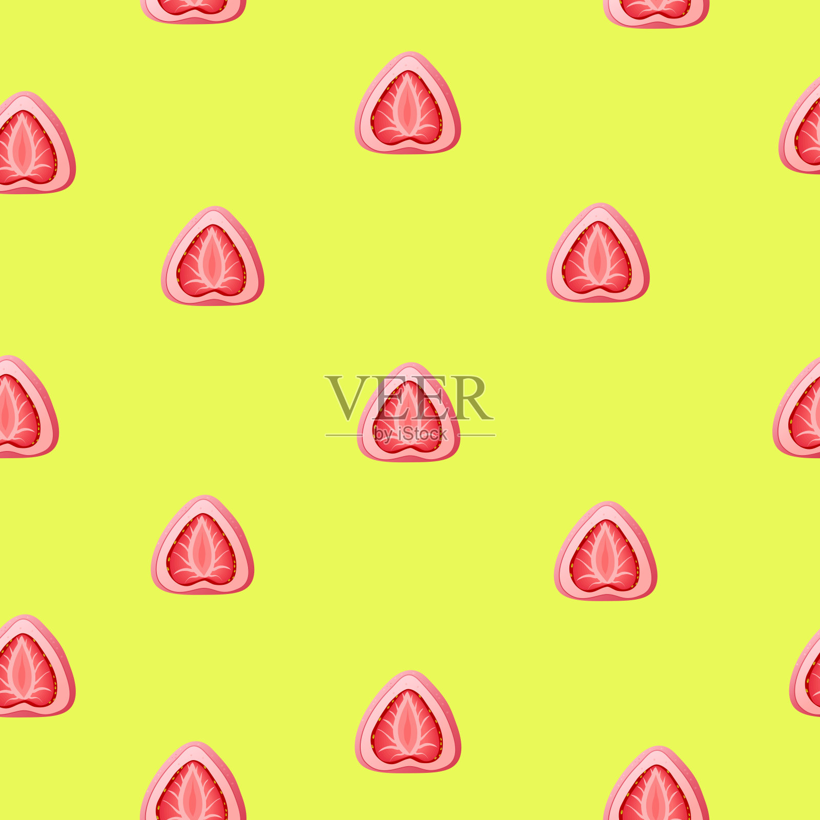 日本的麻吉甜点。无缝模式。包装纸。插画图片素材