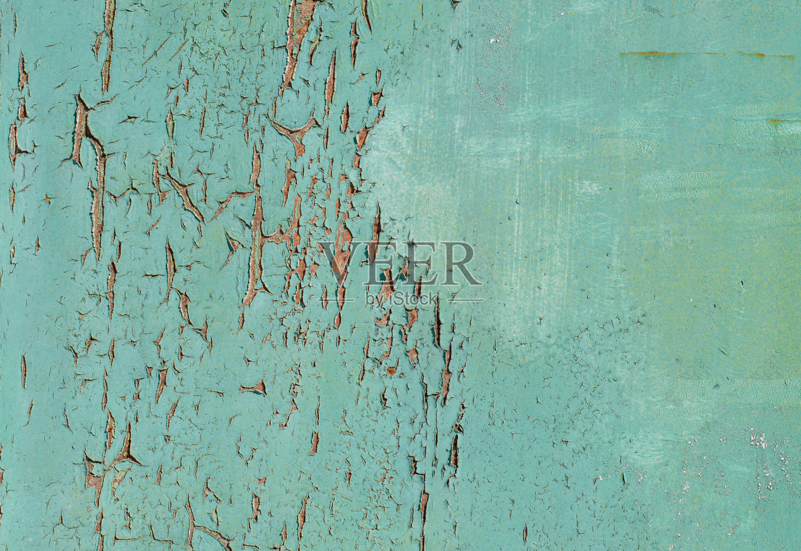 老柴表面。裂缝的旧油漆。树状结构。生锈。照片摄影图片