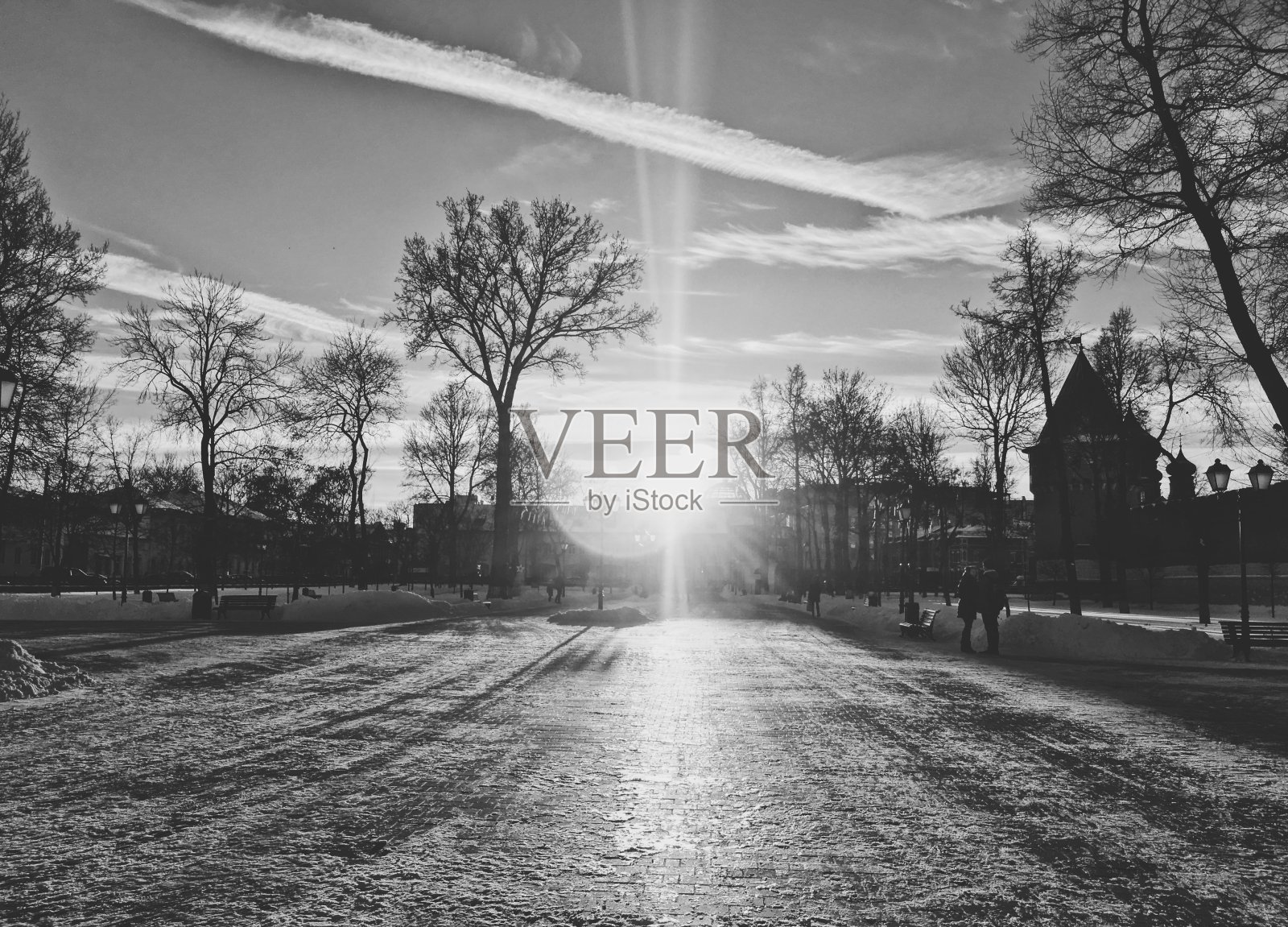 冬天的风景照片摄影图片