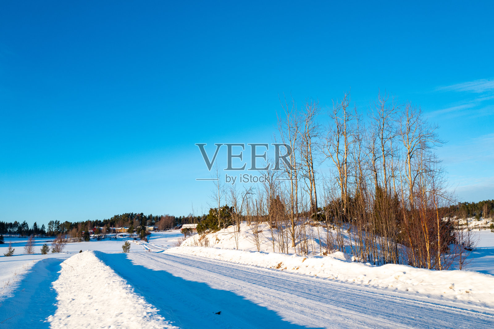 冬天的风景照片摄影图片