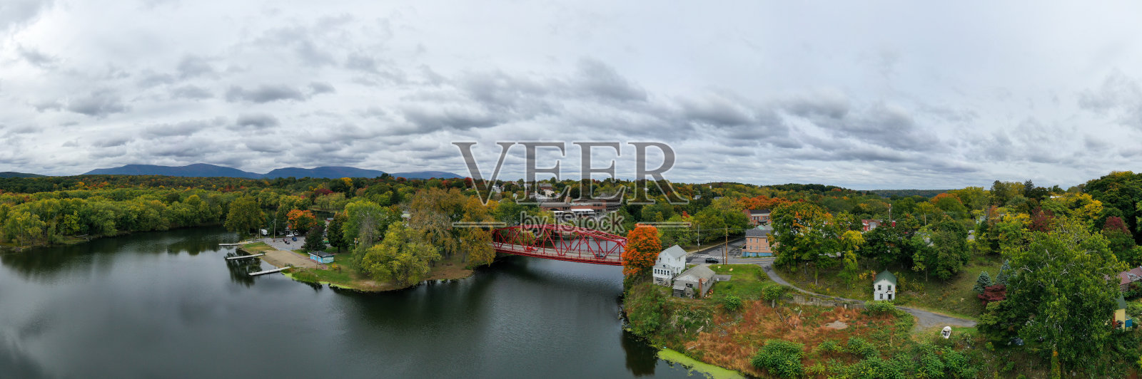 伊索普斯河大桥-纽约照片摄影图片